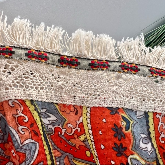 Entro Fringed Paisley Mini Dress - Picture 3 of 6